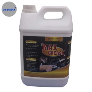 Dung dịch tẩy dầu vệ sinh khoang máy ô tô MAX GREASA can 5 lít