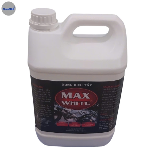Dung dịch tẩy sáng lazang, mâm xe hơi MAX WHITE can 5 lít
